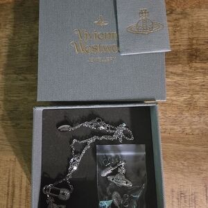 Vivienne Westwood Silver Jewelry Set